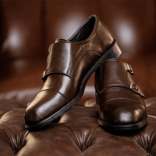 Leather Monk Straps