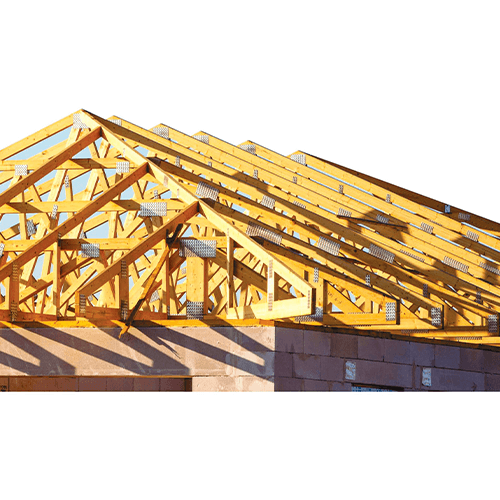 Prefabricated Roof Trusses.