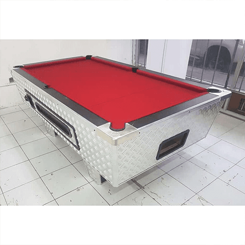 Chequerplate Pool Table