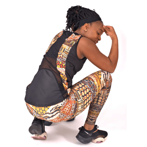 Pfeka's African Print Vest