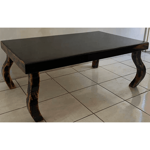 Yakisugi Epoxy Resin Coffee Table