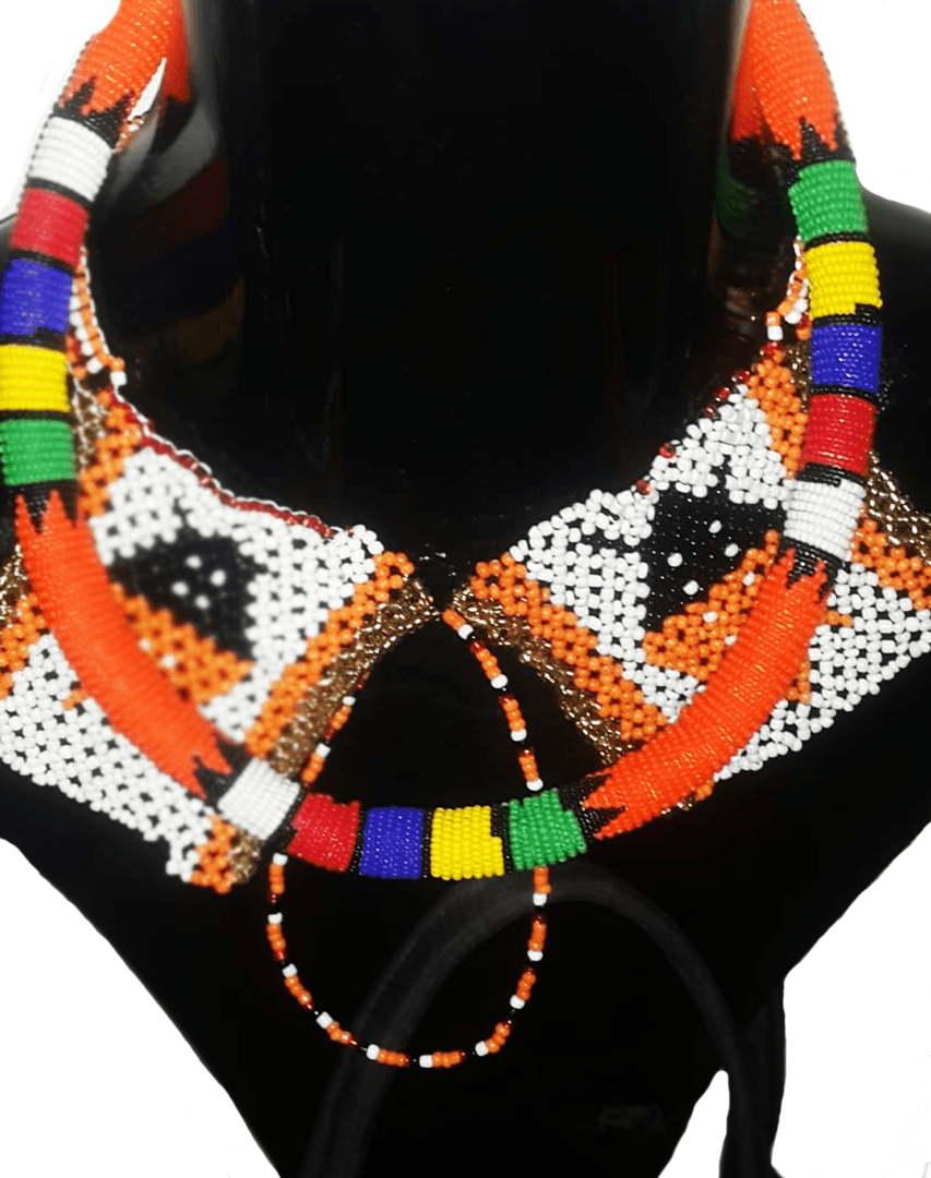 Zulu Headgear And Necklace 0