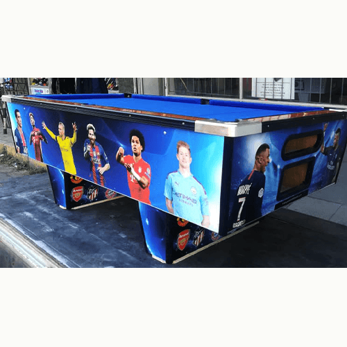Branded L Pool Table