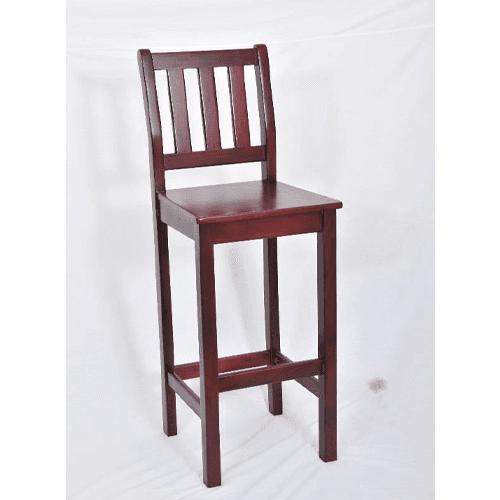 SOLID TEAK BAR STOOLS AND BAR COUNTER CUSTOM MADE