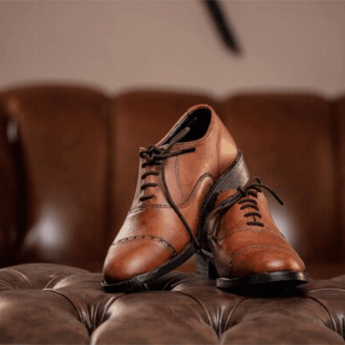 Leather Brogue Shoes