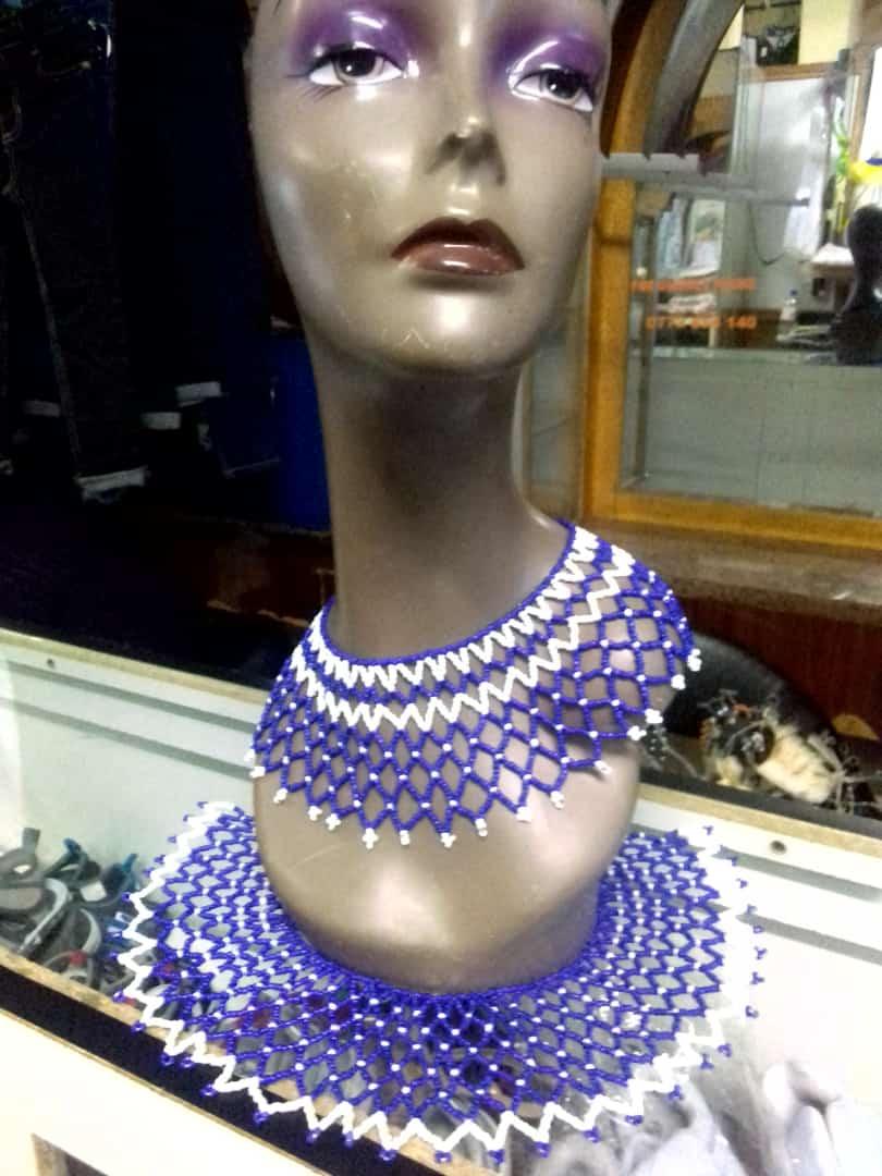 Zulu Headgear And Necklace 1