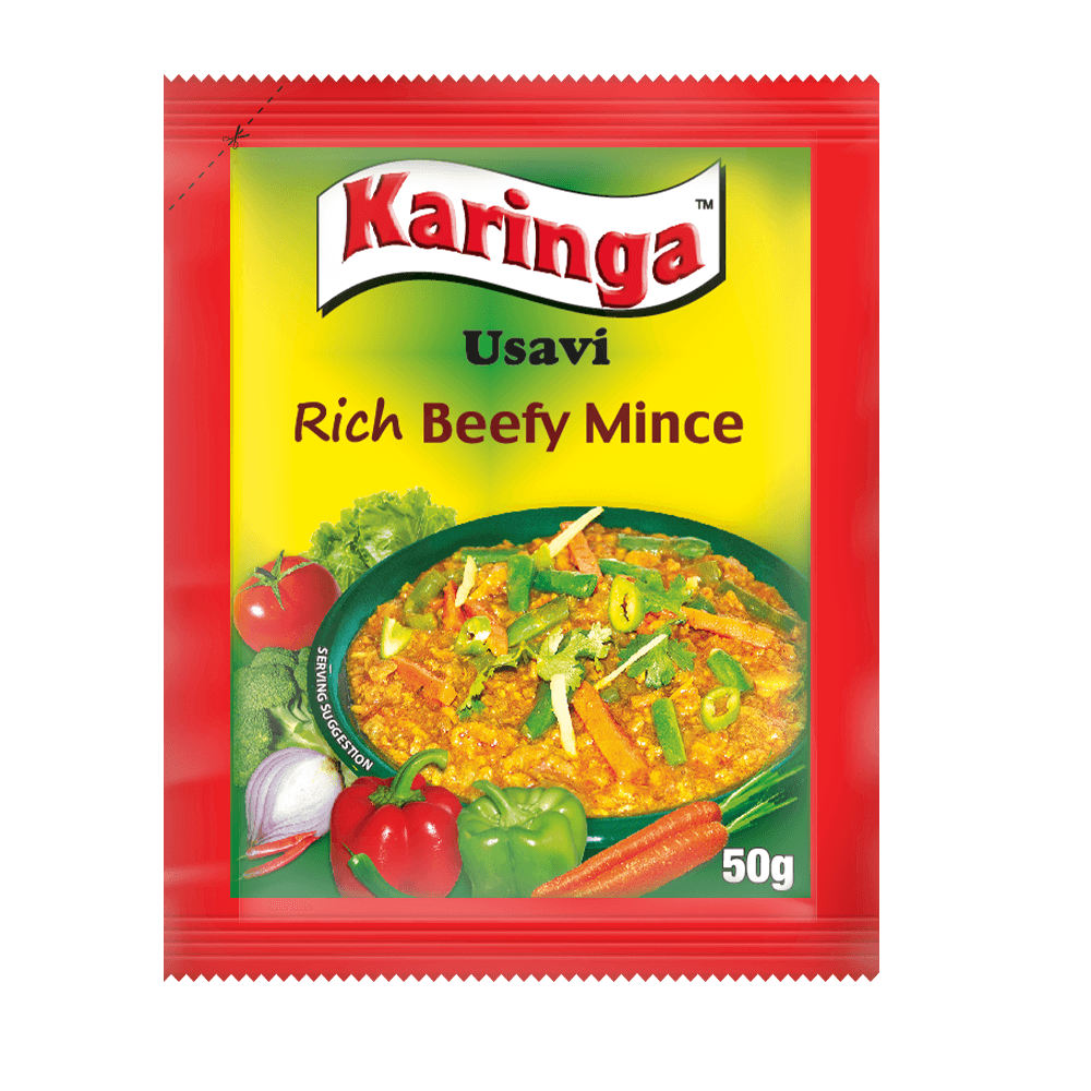 Karinga Rich Beefy Mince Usavi Relish Mix (96x50g)
